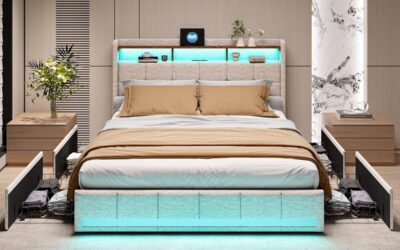 Test du lit coffre TIMORWTF 160×200 : lED, uSB et rangement