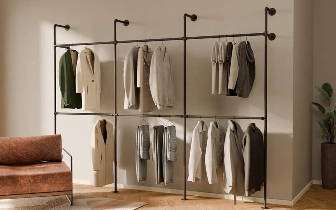 Test : penderie murale industrielle Pamo 460 kg, métal noir