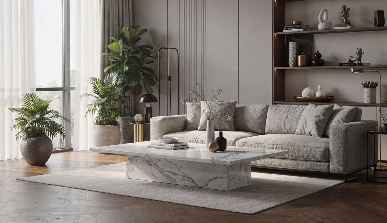 Les pi&egrave;ces o&ugrave; int&eacute;grer le marbre pour un effet chic