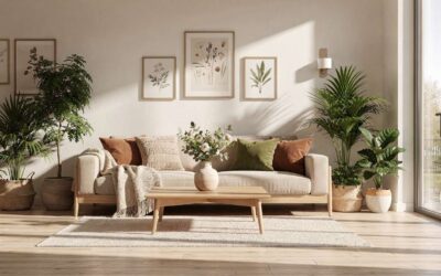 Tendance design organique : décoration intérieure maison