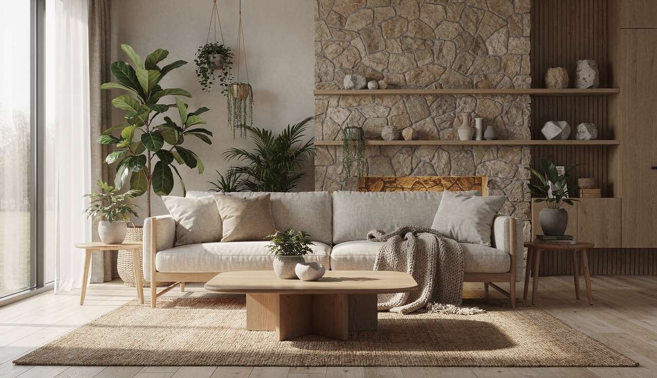 Int&eacute;grer des mat&eacute;riaux naturels dans votre espace