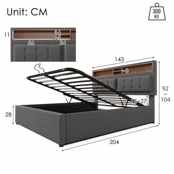 Découvrez notre avis sur le lit coffre 140x200 : rangement optimisé, ports USB pour gadgets et confort moderne. Comparaison et avantages.