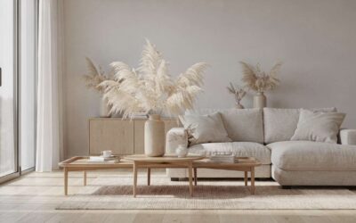 Herbe de pampa : idées de décoration intérieure avec des fleurs séchées