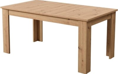 Test : table à manger Homestyle4u 2186 extensible en bois de chêne