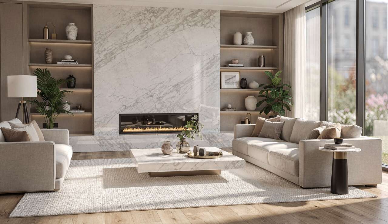 Utiliser le marbre pour ajouter une finesse intemporelle