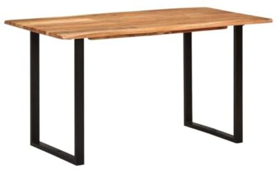 Avis : table salle à manger acacia 140x70x76 cm