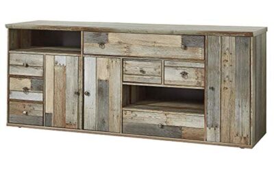 Test : buffet rétro Stella Trading Bonanza aspect bois flottant