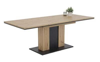 Test de la table à manger extensible Hela Tische Atlanta chêne artisan