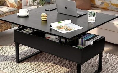 Test de la table basse relevable Vowner : fonctionnalité et rangement ingénieux