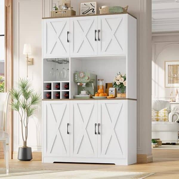 Découvrez le buffet cuisine HOCSOK : un meuble de rangement polyvalent et élégant qui transforme votre espace culinaire tout en optimisant le style et la fonctionnalité de votre cuisine.