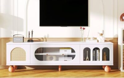 Avis sur le meuble TV Jaxenor 170 cm : design moderne et espace optimisé