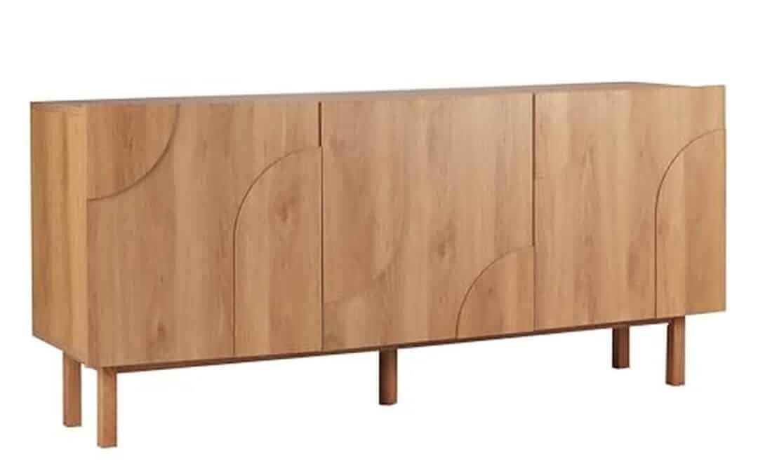 Test : buffet Oviala 3 portes effet bois