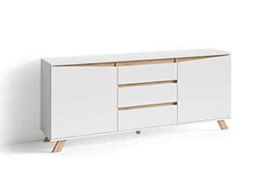 Test du buffet en chêne blanc Homexperts Vicky : design et praticité