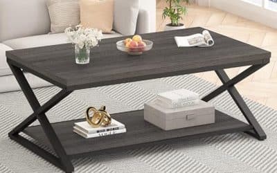 Test : table basse HSH grise et industrielle 119, 4 cm