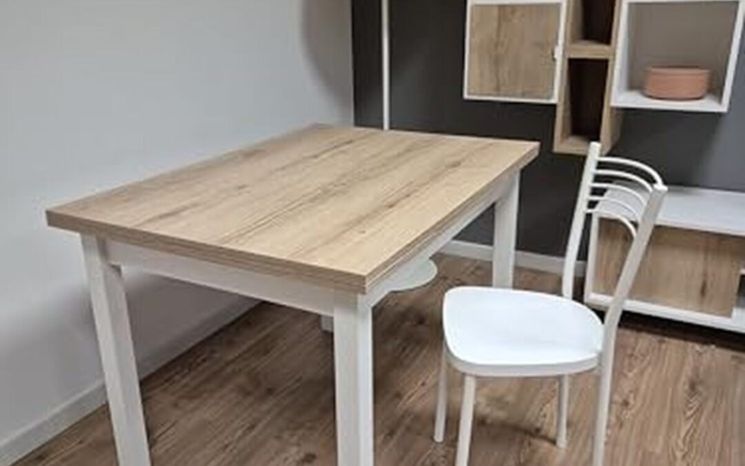 Test : table extensible icreo ERMES chêne naturel